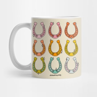 Rainbow Horseshoe Mug